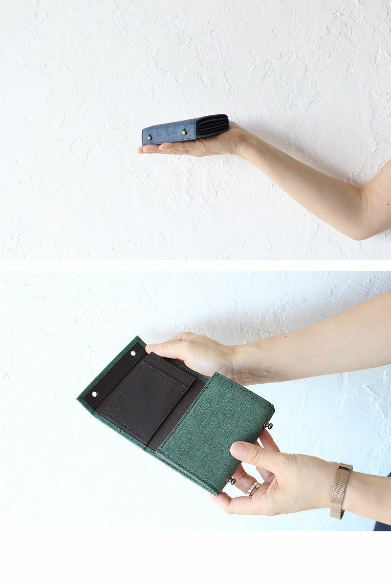 m+ millefoglie P25 三つ折り財布 | TOZAI NANBOKUYA