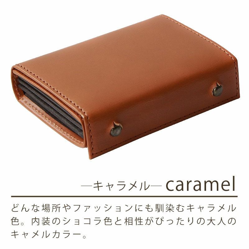 m+ MILLEFOGLIE2 三つ折り財布 | TOZAI NANBOKUYA