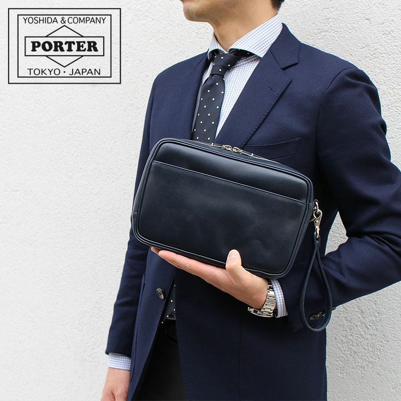未使用品　1箇所剥がれあり　porter ポーター　レザー　ミニポーチ PORTER ポーター フリースタイル ベルトポーチ 707-08225 FREE STYLE