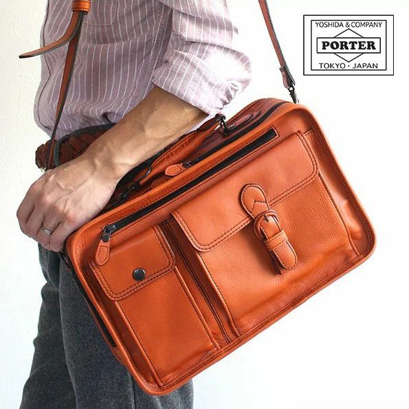 PORTER ポーター BARON バロン 2WAY BRIEFCASE PORTER ポーター バロン 2WAYブリーフケース | TOZAI NANBOKUYA