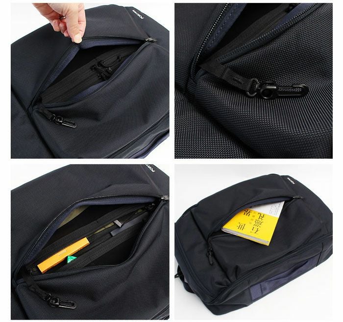 ポーター 3WAY オーバーナイト ブリーフケース　ネイビー PORTER UPSIDE(アップサイド) 3WAY OVERNIGHT BRIEFCASE(S) | 吉田カバン