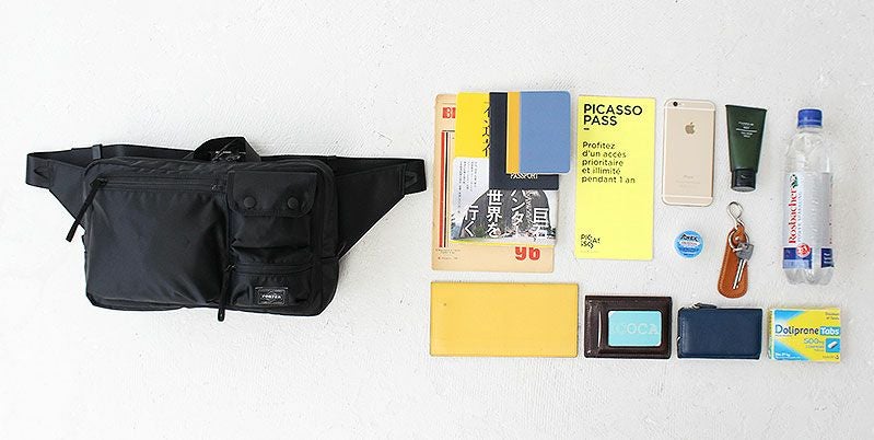 PORTER ポーター コンパート ウエストバッグ | TOZAI NANBOKUYA