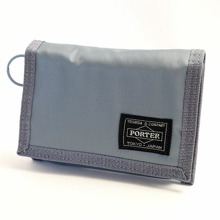 希少色✨美品 PORTER タンカー ナイロン　三つ折り財布　グレー PORTER ポーター カプセル 二つ折り財布 | TOZAI NANBOKUYA