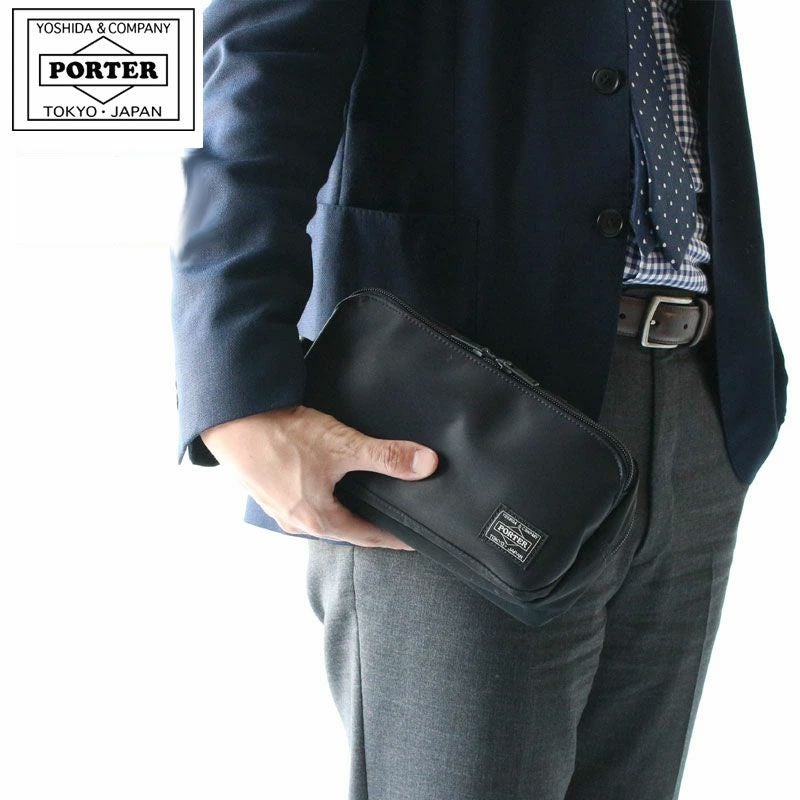 倉庫移管のため1週間以内に発送】PORTER ポーター タイム ポーチ