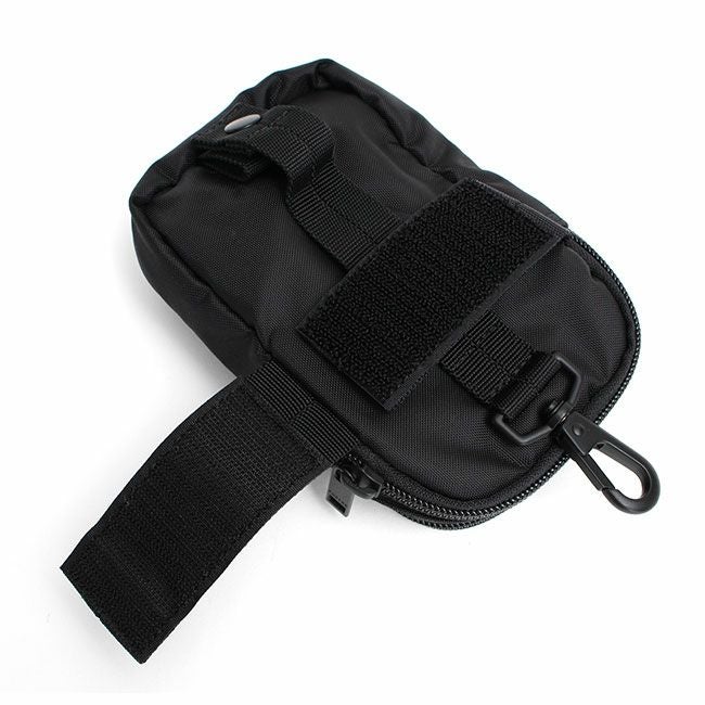 PORTER ストライプ ブラックポーチ ポーター フラッシュ ショルダーポーチ 689-05945 （カラー：ブラック