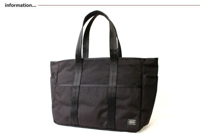 ✨美品✨PORTER×FABRICK 　トートバッグ　ポーター×ファブリック　黒 TIME(タイム) TOTE BAG | 吉田カバンホームページ | YOSHIDA & Co.