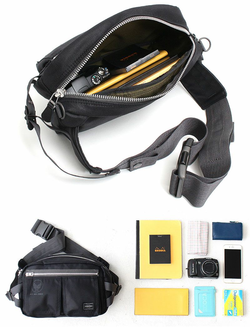 PORTER ポーター フライングエース ウエストバッグ | TOZAI NANBOKUYA