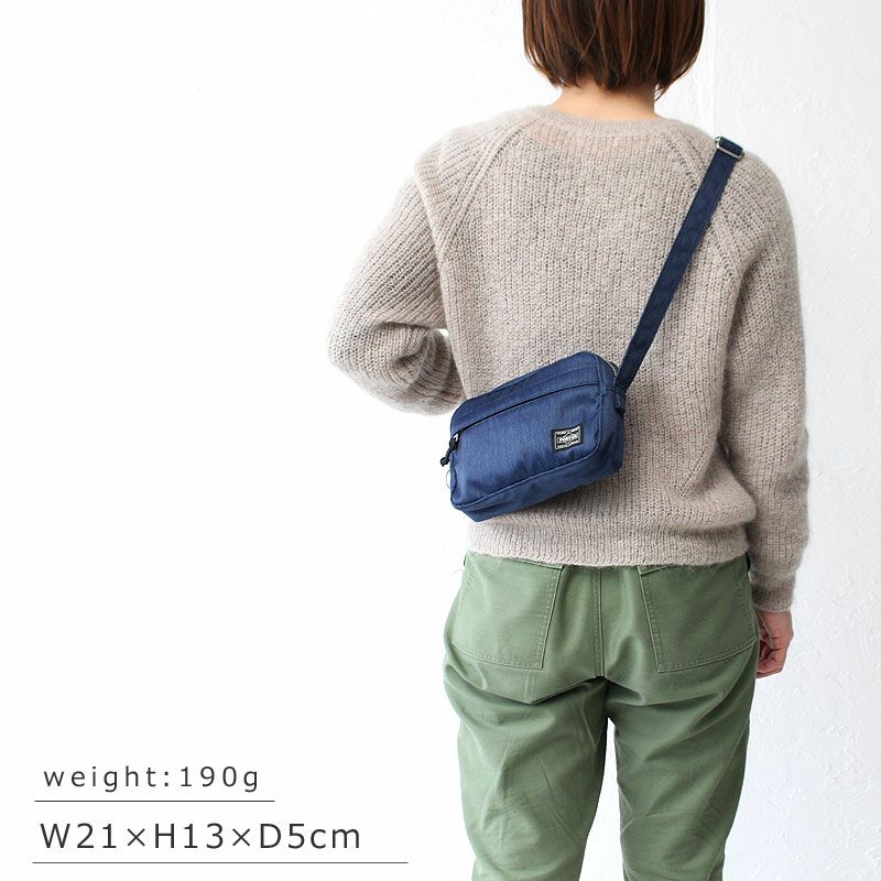 PORTER ポーター デニム ショルダーバッグ | TOZAI NANBOKUYA