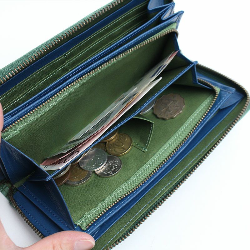 せいさんお財布 WOLF AND THE MOON WALLET 浅草三代目「山崎靴商店」謹製 狼と月の財布