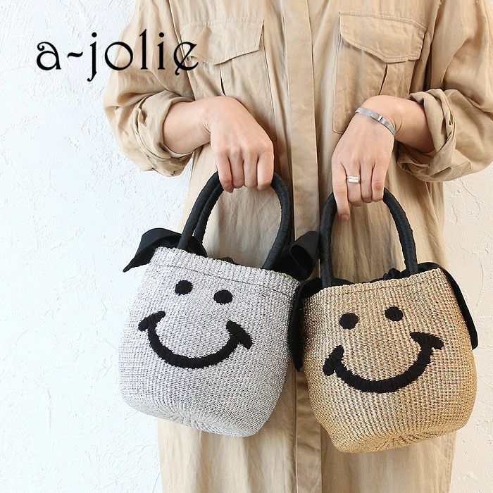 a-jolie メタリックスマイル かごバッグ | TOZAI NANBOKUYA