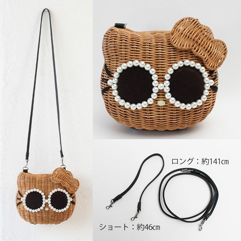 タイムセール15%OFF】a-jolie ハローキティ かごバッグ | TOZAI NANBOKUYA