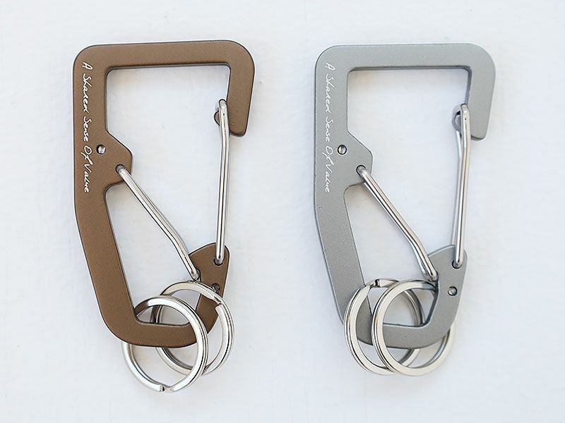 AS2OV ダブル カラビナ | TOZAI NANBOKUYA