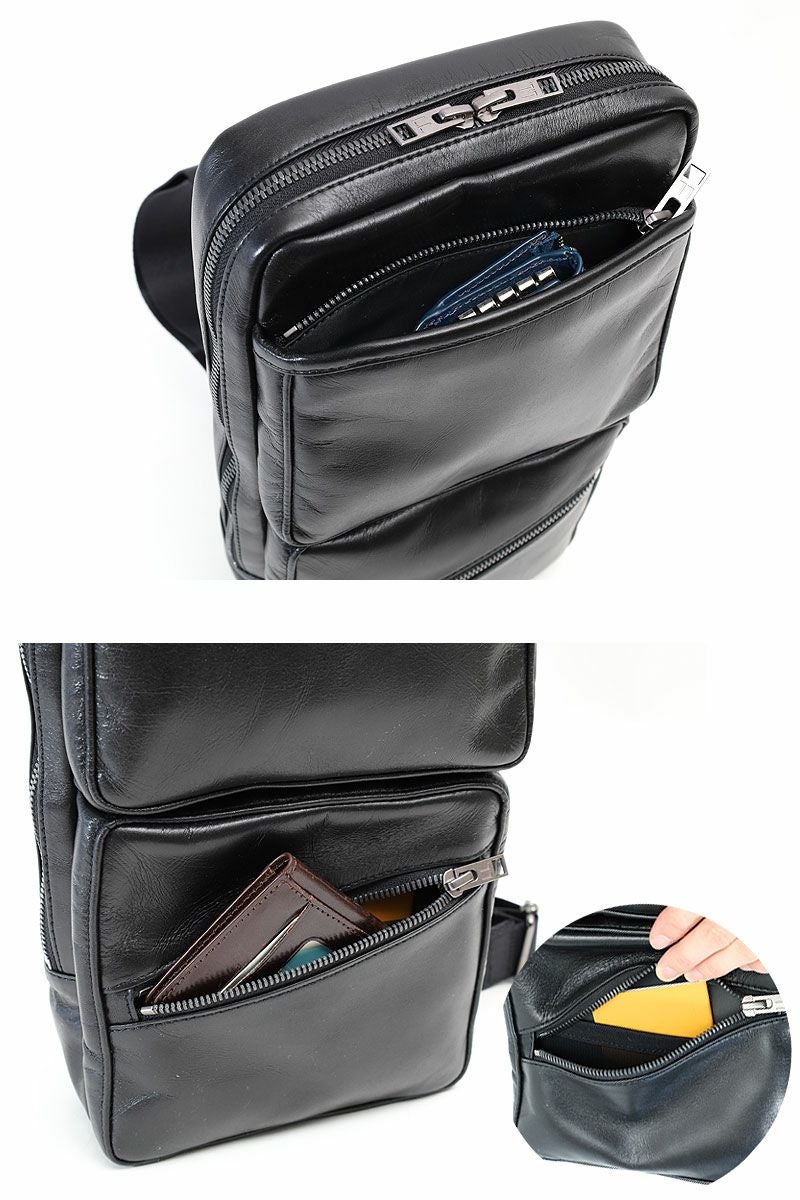 LUGGAGE LABEL ラゲッジレーベル エレメント スリングショルダーバッグ