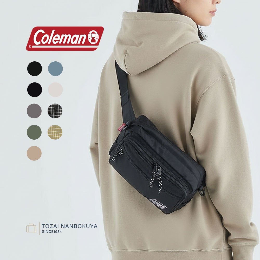 【新品/未使用】Coleman×水曜どうでしょう ウエストポーチ ネイビー コールマン×水曜どうでしょうポーチを販売します！ - 店長の話