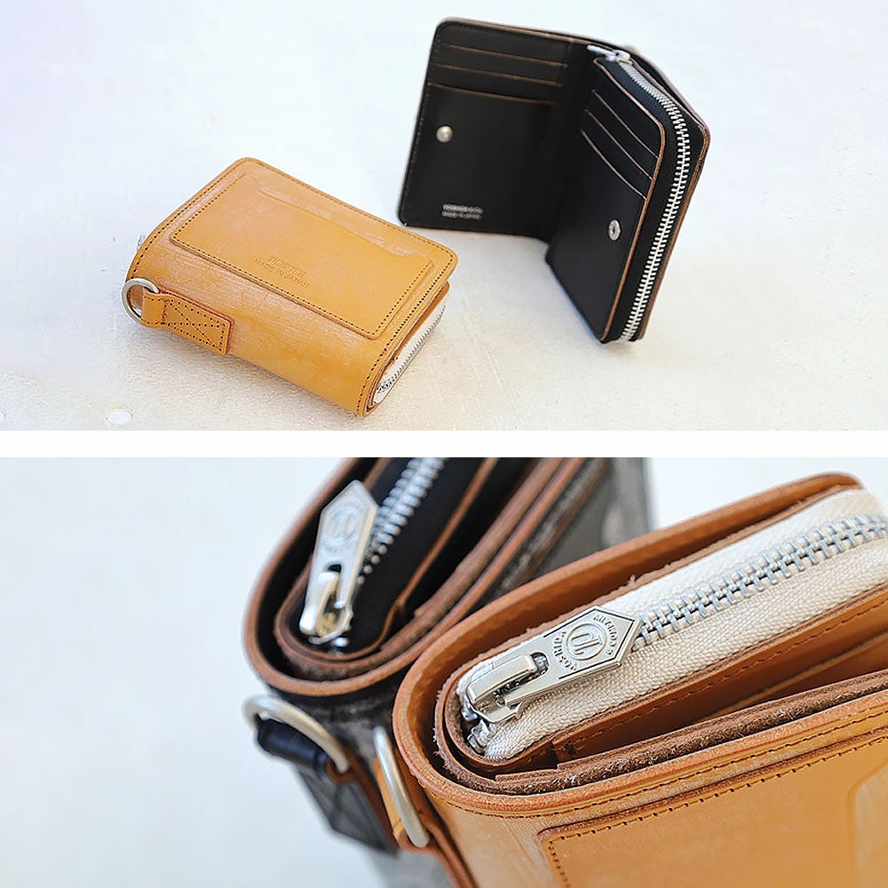 だーい　付属品付PORTER DUKE WALLET ニつ折り財布 ○直営店買付・ PORTERポーター /DUKE WALLET 折りたたみ財布 (PORTER