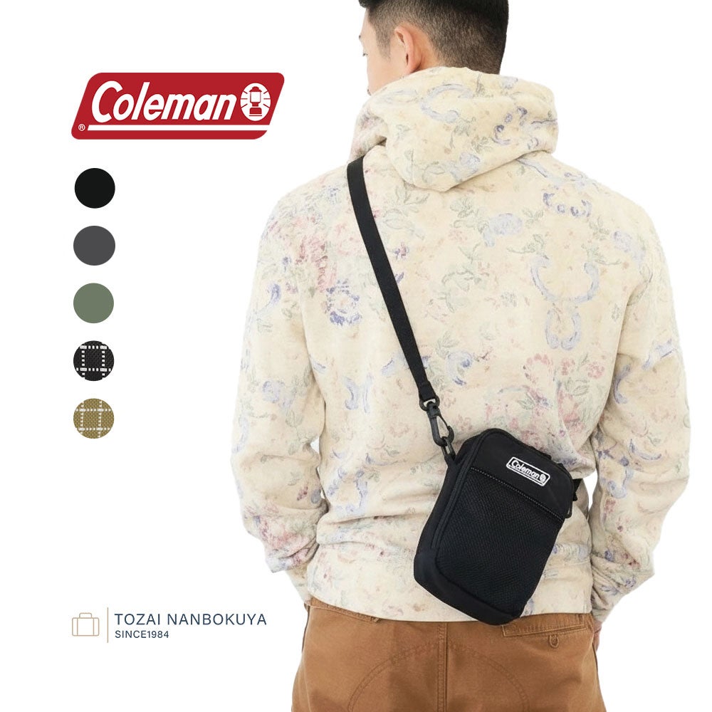 ゆうか ショルダーバッグ、ポーチ Coleman ウォーカー ショルダーポーチS | TOZAI NANBOKUYA