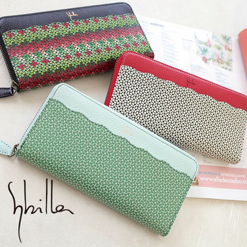 新品未使用　シビラ　sybilla アルマ　長財布 Sybilla（シビラ） 財布 長財布 アルマ ラウンドファスナー型 女性