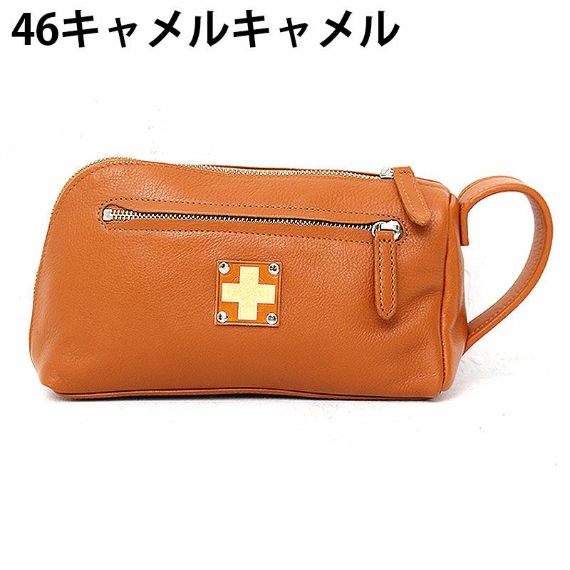 木の庄帆布 ラウンドポーチ | TOZAI NANBOKUYA