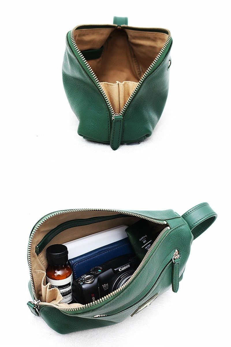 木の庄帆布 ラウンドポーチ | TOZAI NANBOKUYA