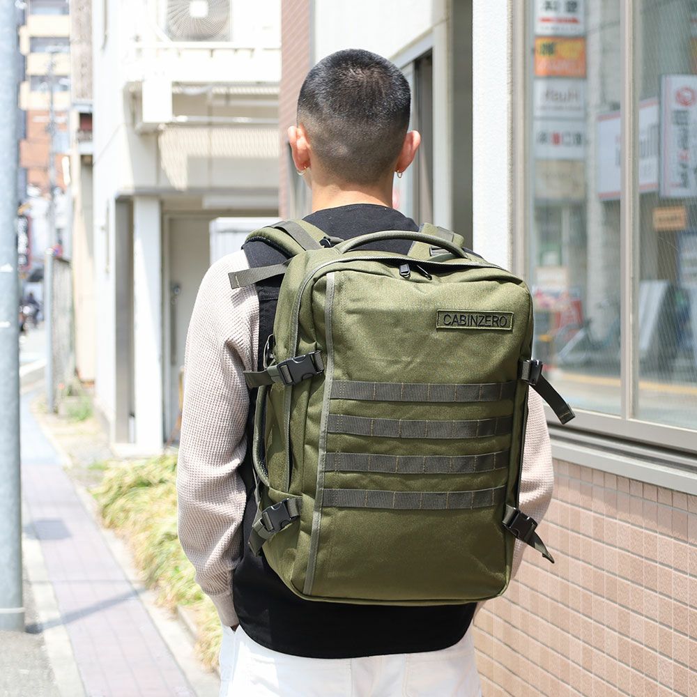 CABINZERO ミリタリースタイル36L リュックサック | TOZAI NANBOKUYA