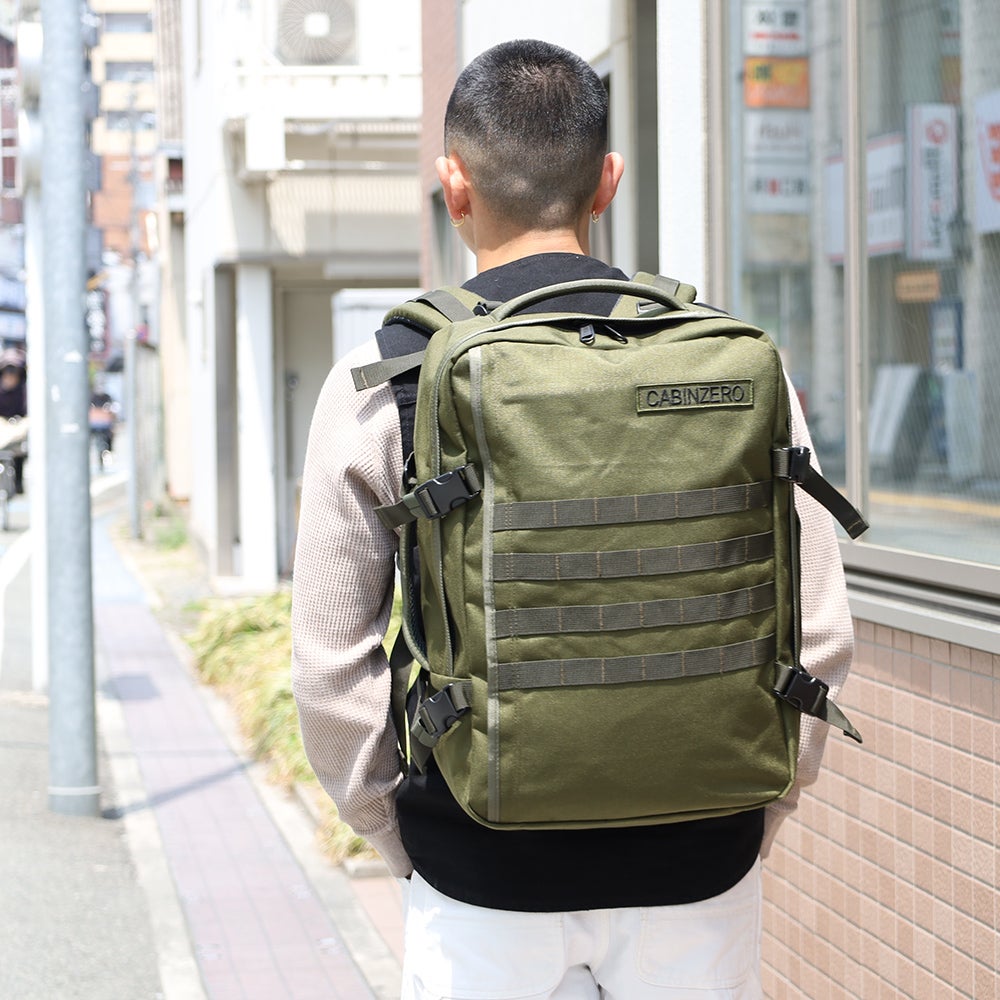 CABINZERO ミリタリースタイル36L バックパック | TOZAI NANBOKUYA