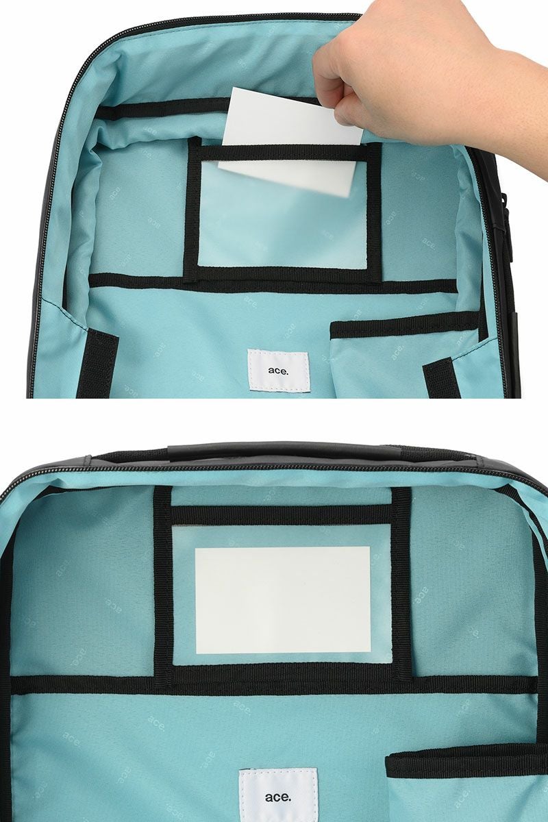 美品 ace.ガジェダブル リュック バックパック ace.／エース ガジェタブルR リュック 19/23L エキスパンダブル B4