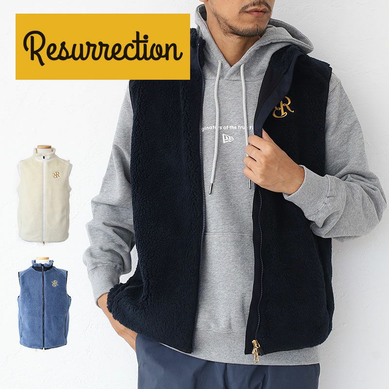レザレクションボアベストサイズ S タイムセール15%OFF】Resurrection ボアベスト | TOZAI NANBOKUYA