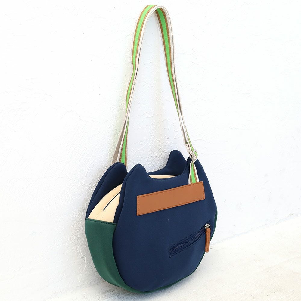 tsumori chisato CARRY ネコかおウレタン ショルダーバッグ | TOZAI