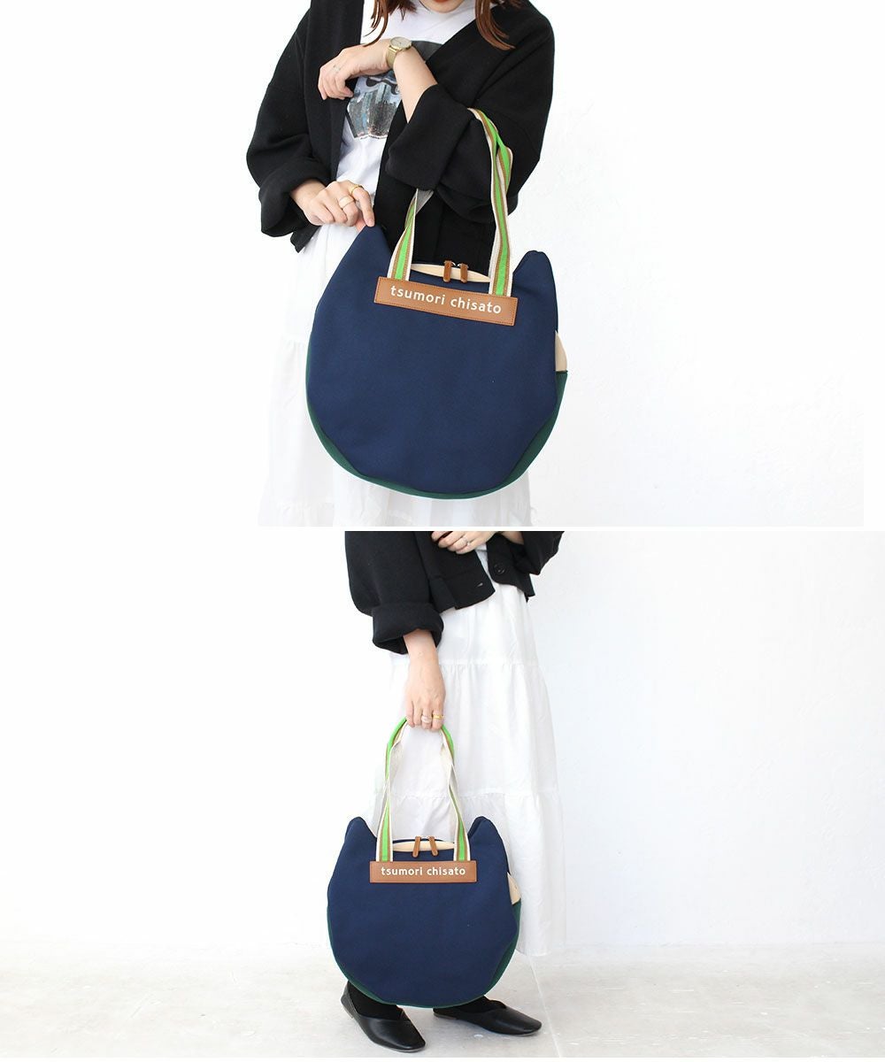 tsumori chisato CARRY ネコかおウレタン トートバッグ | TOZAI NANBOKUYA
