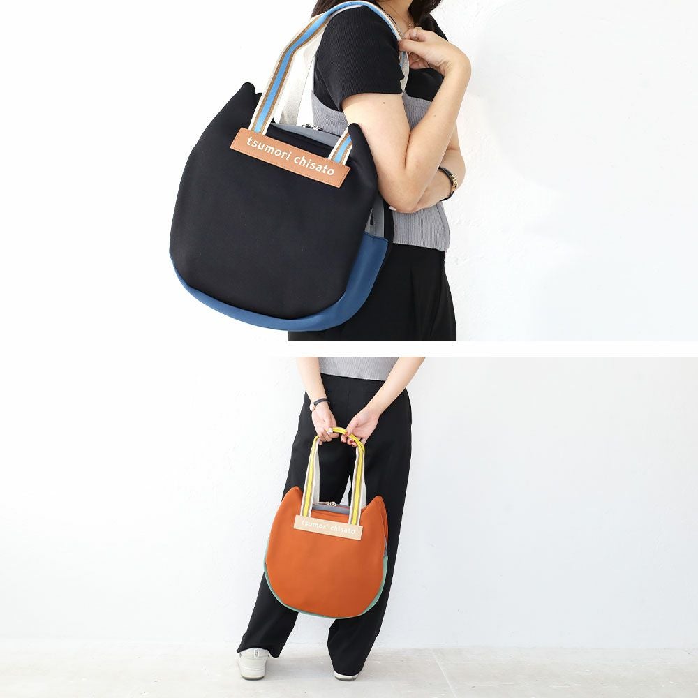 tsumori chisato CARRY ネコかおウレタン トートバッグ | TOZAI NANBOKUYA