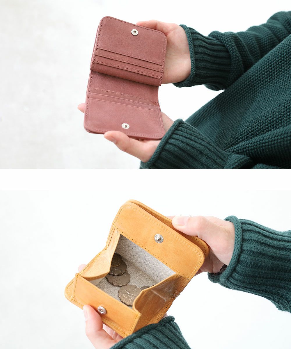 FOLNA モストロレザー 二つ折り財布 | TOZAI NANBOKUYA