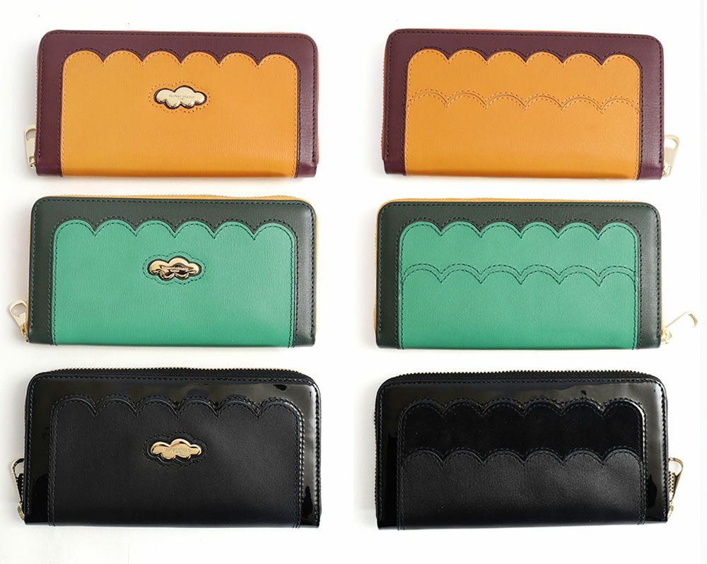 tsumori chisato CARRY スカラップコンビ 長財布 | TOZAI NANBOKUYA