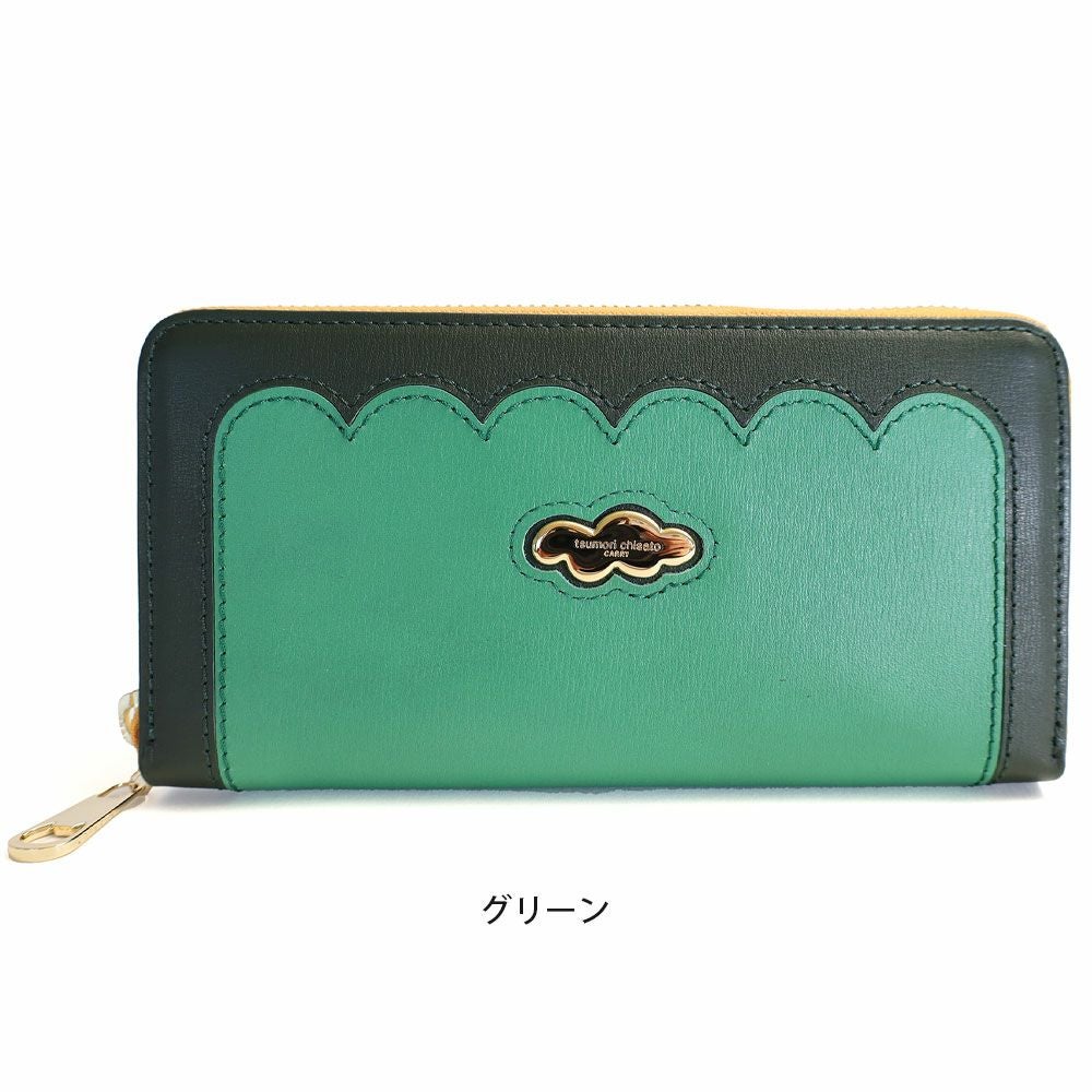 tsumori chisato CARRY スカラップコンビ 長財布 | TOZAI NANBOKUYA