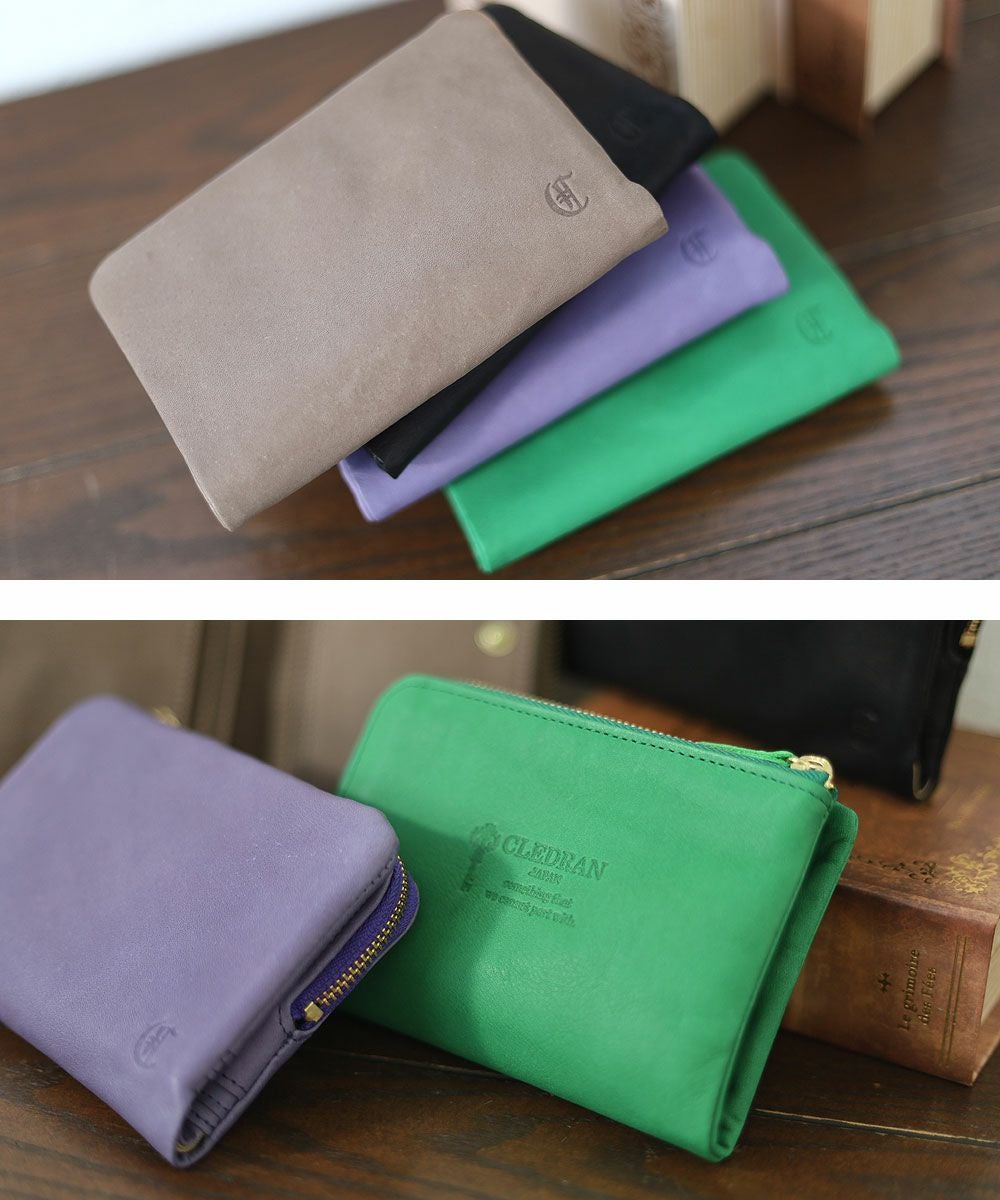 タイムセール10%OFF】CLEDRAN ロン 二つ折り財布 | TOZAI NANBOKUYA