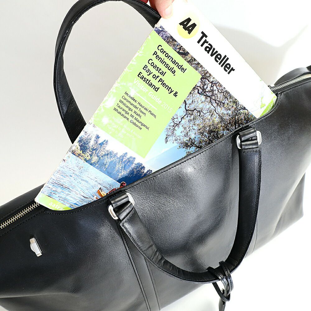 タイムセール15%OFF】aniary アンティークレザー ボストンバッグ