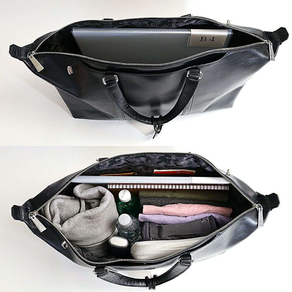 タイムセール15%OFF】aniary アンティークレザー ボストンバッグ