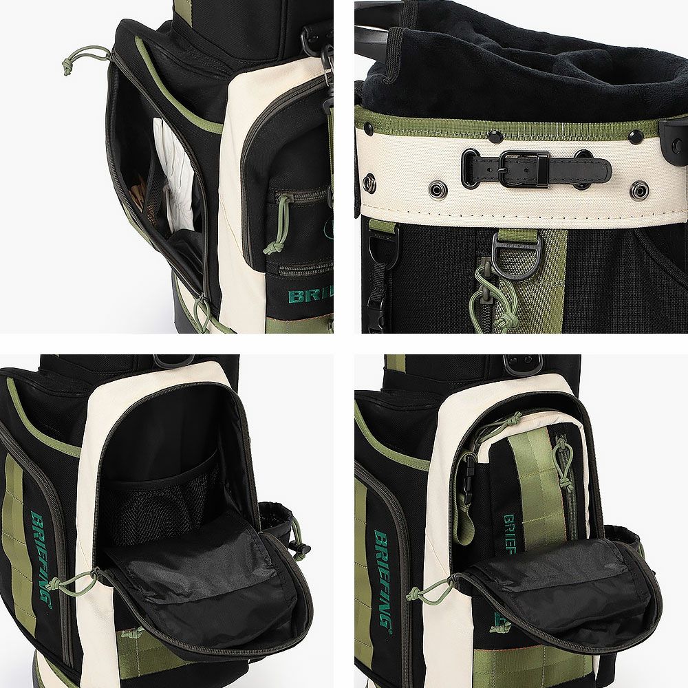 BRIEFING GOLF ウッドランドシリーズ キャディバッグ brg241d26 CR-8