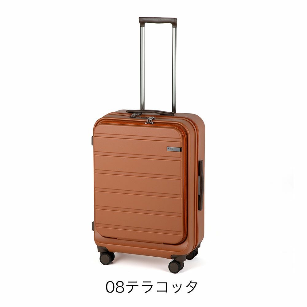 ACE フレットボード 50L スーツケース　アイボリー　ホワイト ace. スーツケース キャリーケース 正規品 ACE エース フレットボード