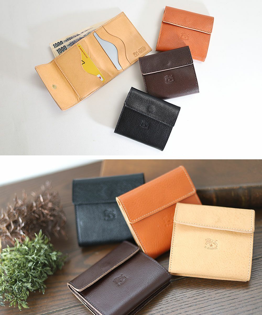 IL BISONTE 二つ折り財布 | TOZAI NANBOKUYA