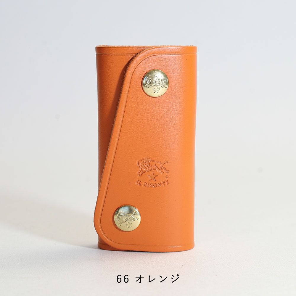 IL BISONTE オレンジ ケース IL BISONTE キーケース | TOZAI NANBOKUYA