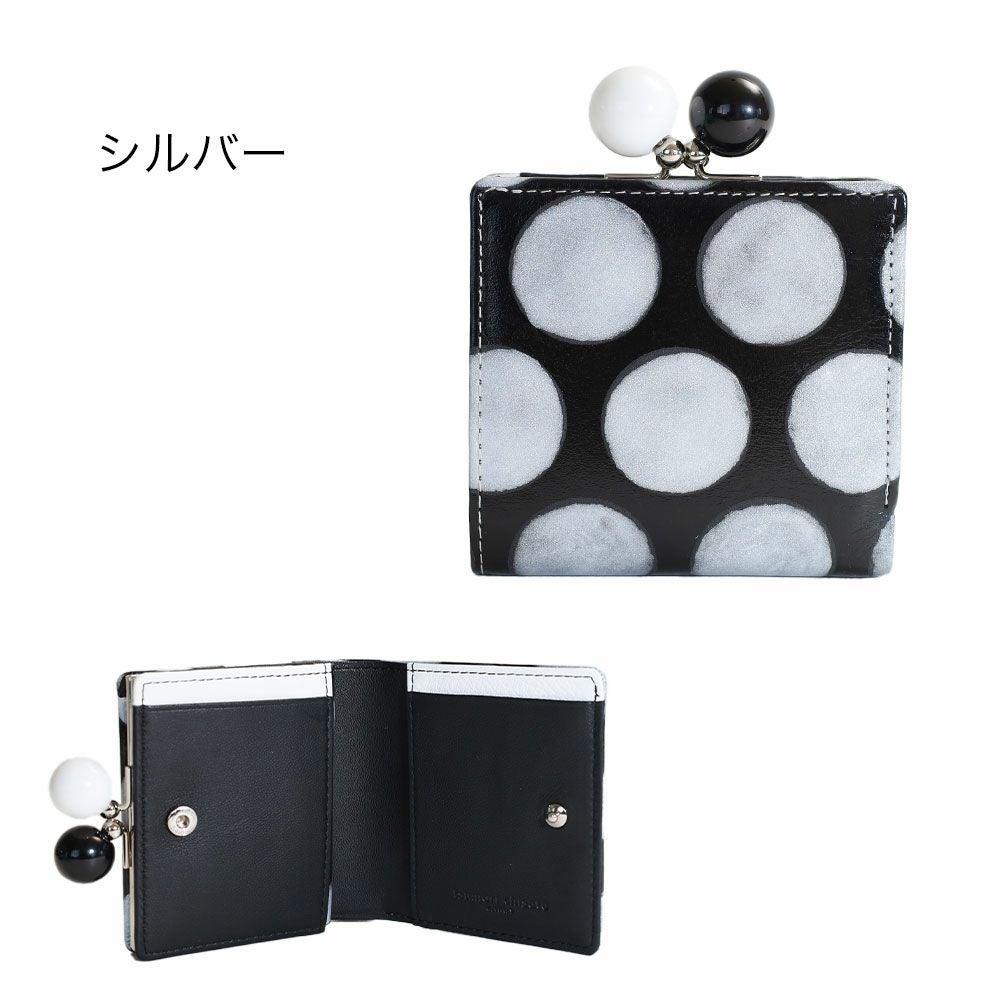 tsumori chisato CARRY フルムーンドット がま口二つ折り財布 | TOZAI