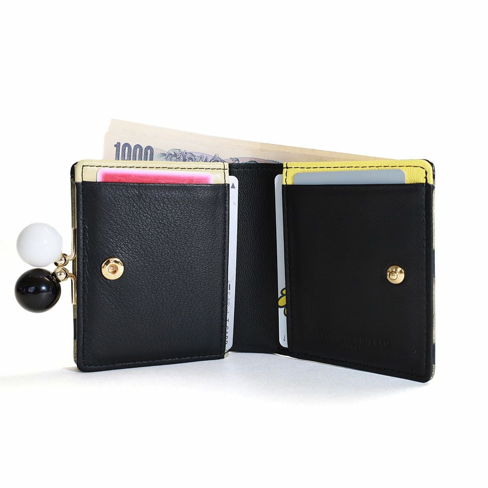 tsumori chisato CARRY フルムーンドット がま口二つ折り財布 | TOZAI