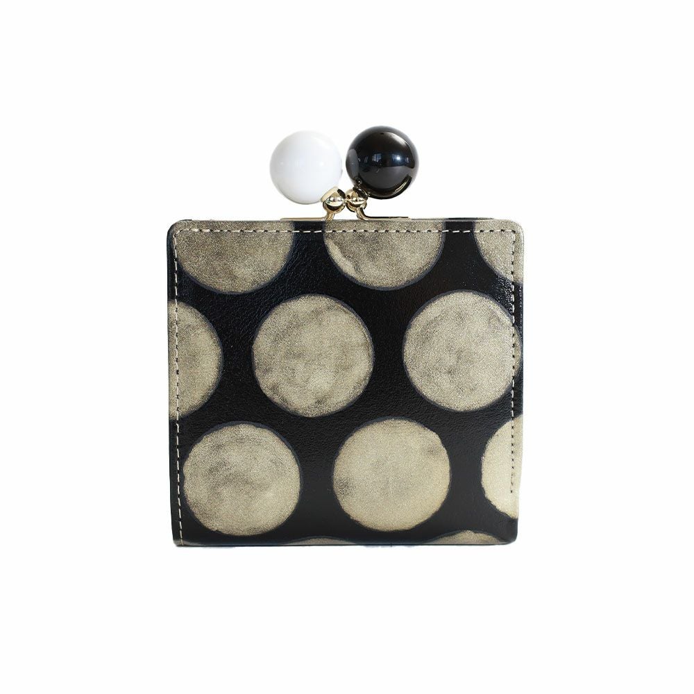 tsumori chisato CARRY フルムーンドット がま口二つ折り財布 | TOZAI