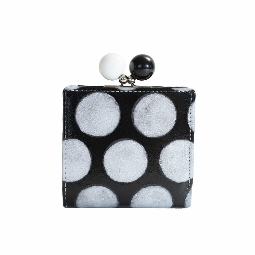 tsumori chisato CARRY フルムーンドット がま口二つ折り財布 | TOZAI