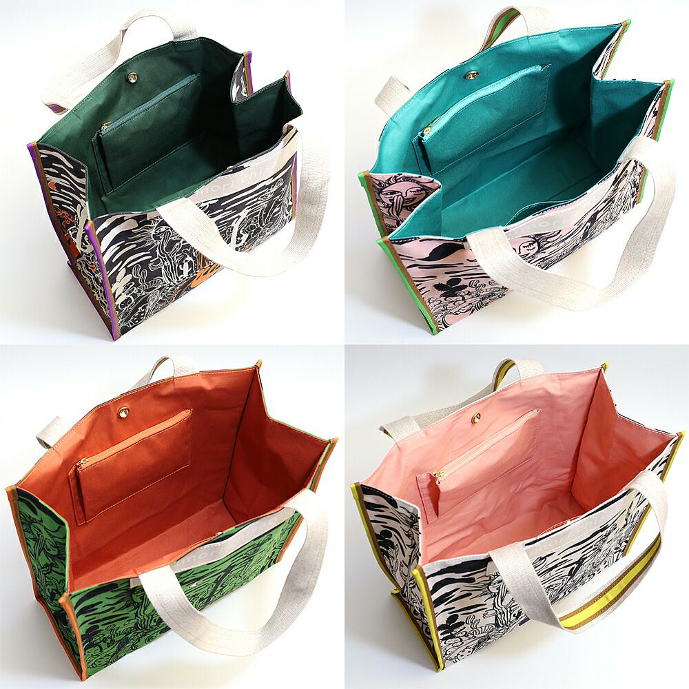 tsumori chisato CARRY サボテンと太陽 トートバッグ | TOZAI NANBOKUYA