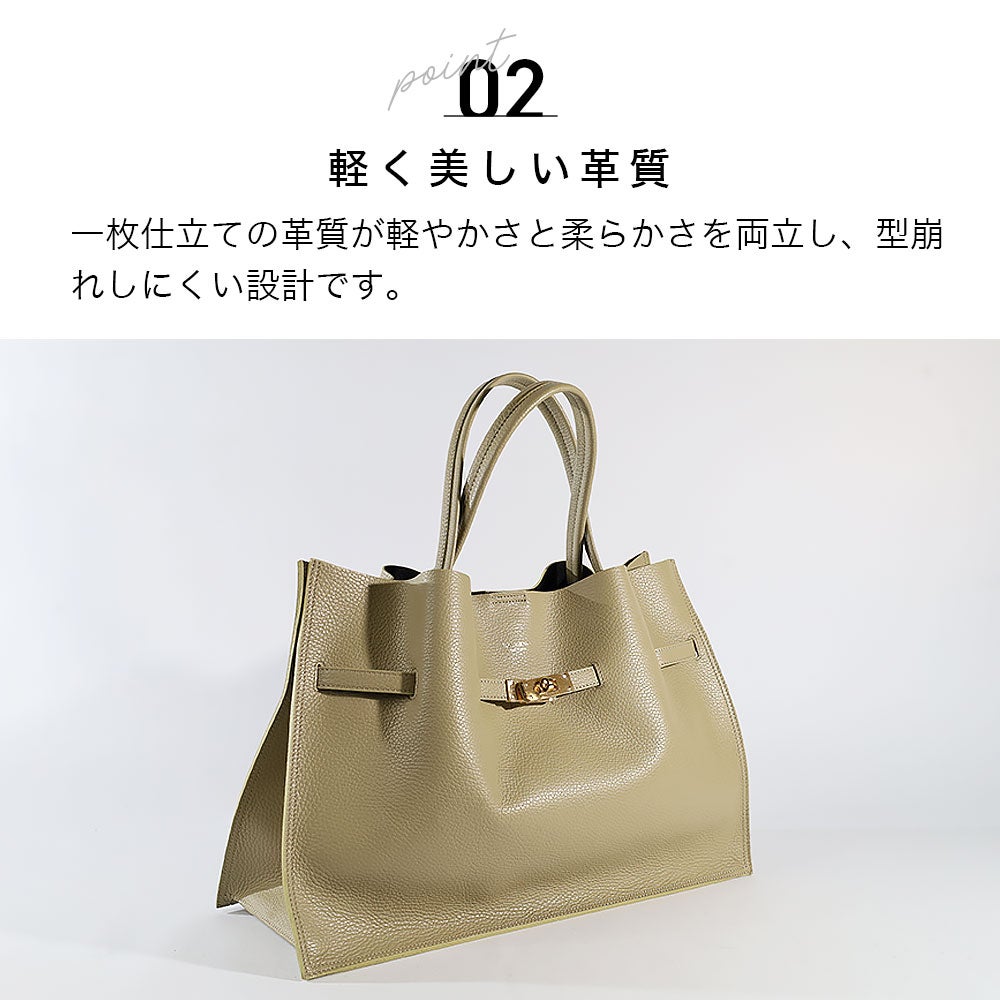 VIOLAdORO TRERO イタリアンWフェイスレザー トートバッグ | TOZAI