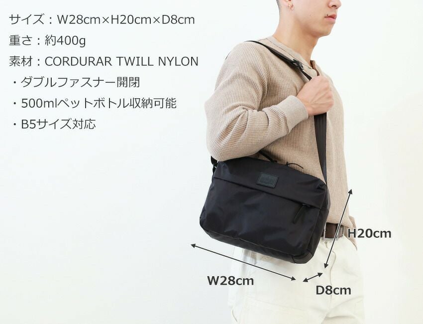 Manhattan Portage ブラックレーベル ショルダーバッグ | TOZAI NANBOKUYA