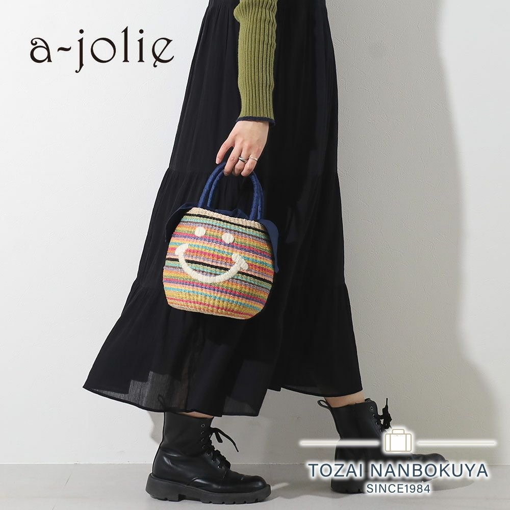 a-jolie スマイル かごバッグ | TOZAI NANBOKUYA