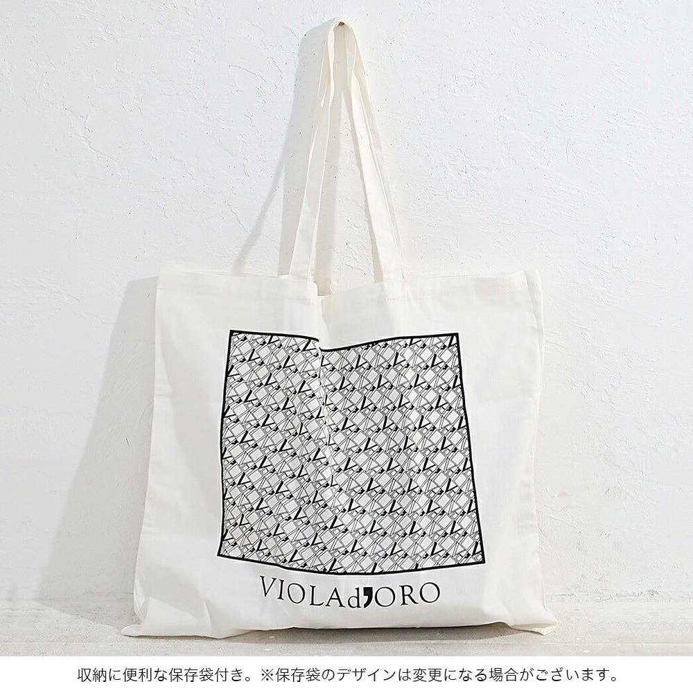 VIOLAdORO SANDRO イタリアンラフィアシート 2WAYトートバッグ Mサイズ