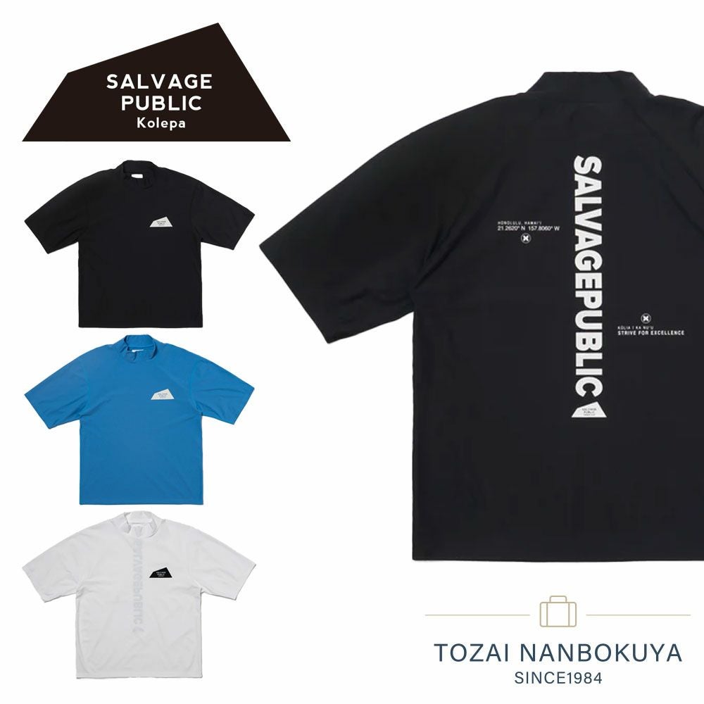 SALVAGE PUBLIC Kolepa SURF モックネック | TOZAI NANBOKUYA